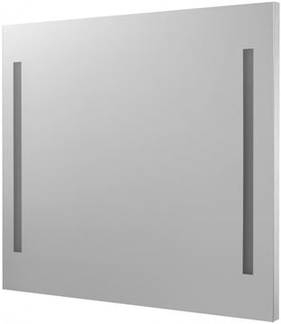 DŘEVOJAS STRIPE ZCO 90 zrcadlo 90x70 cm, s osvětlením, s regulací stmívání, se senzorem