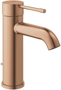 GROHE ESSENCE NEW umyvadlová stojánková baterie, s odtokovou soupravou, Water Saving, kartáčovaný warm sunset