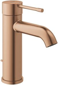 GROHE ESSENCE NEW umyvadlová stojánková baterie, s odtokovou soupravou, Water Saving, kartáčovaný warm sunset