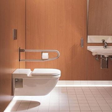 DURAVIT STARCK 3 bezbariérové závěsné WC 2203090000 Obrázek - fotka