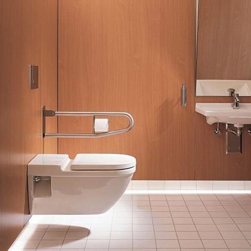 DURAVIT STARCK 3 bezbariérové závěsné WC 2203090000 Obrázek - fotka