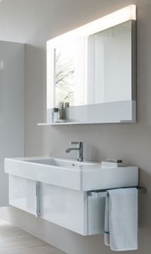 DURAVIT VERO umyvadlo 105 cm, s otvorem pro baterii a přepadem 0329100000 Obrázek - fotka