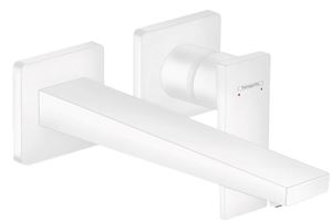 HANSGROHE METROPOL umyvadlová podomítková baterie, s odtokovou soupravou, EcoSmart, matná bílá