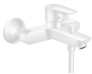 HANSGROHE TALIS E vanová nástěnná baterie, s přepínačem, matná bílá
