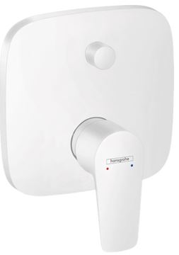 HANSGROHE TALIS E vanová podomítková baterie, s přepínačem, matná bílá