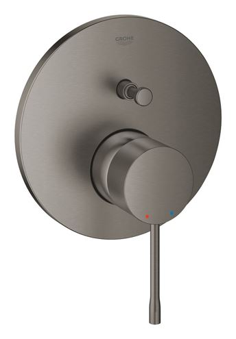 GROHE ESSENCE NEW vanová podomítková baterie, s přepínačem, kartáčovaný hard graphite 24058AL1 Obrázek - fotka