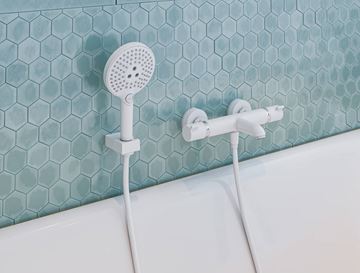 HANSGROHE RAINDANCE SELECT S 3JET ruční sprcha pr. 125 mm, 3 proudy, EcoSmart, matná bílá 26531700 Obrázek - fotka