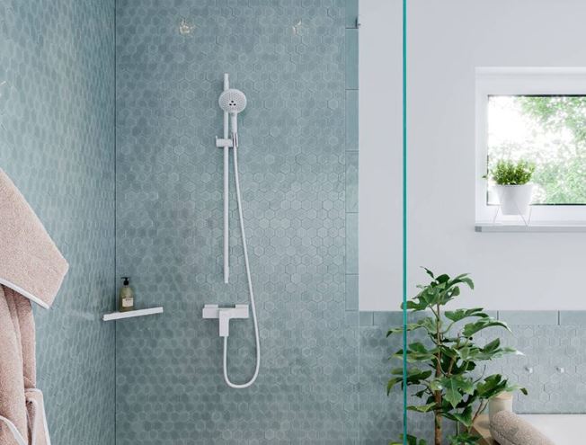 HANSGROHE METROPOL sprchová nástěnná baterie, matná bílá 32560700 Obrázek - fotka