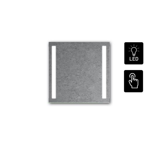 AMIRRO LUMINA SENZOR LED zrcadlo 70x70 cm, s osvětlením, se senzorem 901-480 Obrázek - fotka