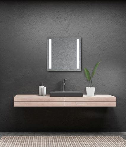 AMIRRO LUMINA SENZOR LED zrcadlo 70x70 cm, s osvětlením, se senzorem 901-480 Obrázek - fotka