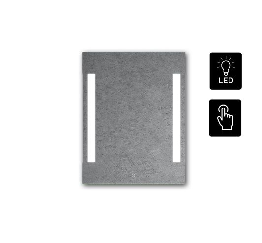 AMIRRO LUMINA SENZOR LED zrcadlo 90x70 cm, s osvětlením, se senzorem 900-957 Obrázek - fotka