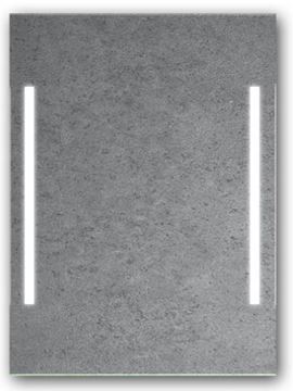 AMIRRO LUMINA WHITE zrcadlo 60x80 cm, s osvětlením