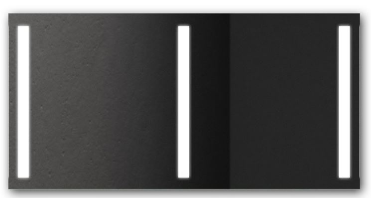 AMIRRO LUMINA DUO LED zrcadlo 140x70 cm, s osvětlením 900-971 Obrázek - Hlavní obrázek
