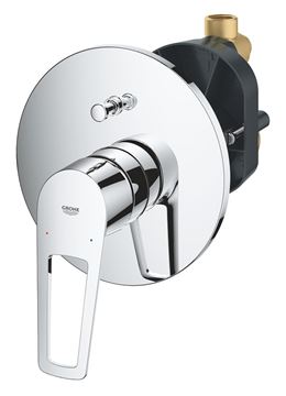 GROHE BAULOOP vanová podomítková baterie, s přepínačem, s tělesem, chrom 29081001 Obrázek - fotka