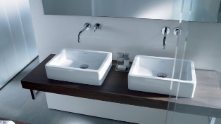 DURAVIT VERO umyvadlo na desku 50 cm, bez přepadu 0455500000 Obrázek - fotka