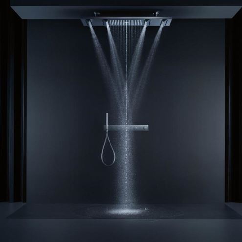 AXOR SHOWERSOLUTIONS podomítková termostatická baterie, pro 5 spotřebičů, s držákem hadice, chrom 18358000 Obrázek - fotka