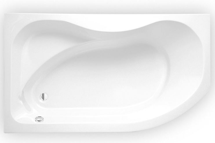 ROTH ACTIVA rohová vana 150x90 cm, bez nožiček, akrylát 8410000 Obrázek - Hlavní obrázek