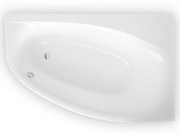 ROTH ISABELLA NEO rohová vana 170x110 cm, bez nožiček, akrylát