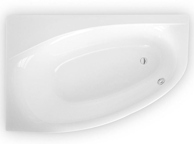ROTH ISABELLA NEO rohová vana 170x110 cm, bez nožiček, akrylát 9700000 Obrázek - Hlavní obrázek