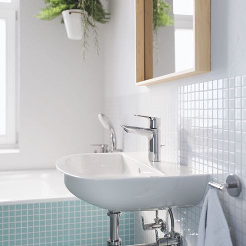 GROHE BAULOOP umyvadlova stojánková baterie, s odtokovou soupravou, chrom 23762001 Obrázek - fotka