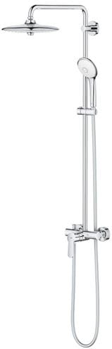 GROHE EUPHORIA SYSTEM 260 sprchový set s baterií, horní sprcha, ruční sprcha se 3 proudy, tyč, hadice, chrom 27473002 Obrázek - Hlavní obrázek