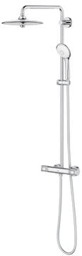 GROHE EUPHORIA SYSTEM 260 sprchový set s termostatickou baterií, horní sprcha, ruční sprcha se 3 proudy, tyč, hadice, chrom