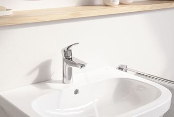 GROHE EUROSMART umyvadlová stojánková baterie, s odtokovou soupravou, chrom 33265003 Obrázek - fotka