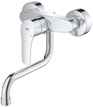 GROHE EUROSMART dřezová nástěnná baterie, chrom 31391003 Obrázek - fotka