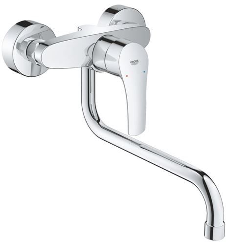 GROHE EUROSMART dřezová nástěnná baterie, chrom 32224003 Obrázek - Hlavní obrázek