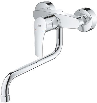 GROHE EUROSMART dřezová nástěnná baterie, chrom 32224003 Obrázek - fotka