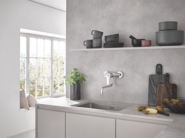 GROHE EUROSMART dřezová nástěnná baterie, chrom 32224003 Obrázek - fotka