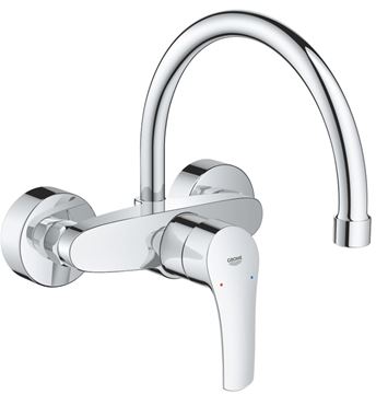 GROHE EUROSMART dřezová nástěnná baterie, chrom