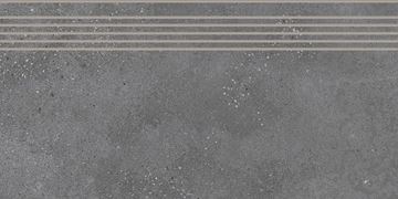 RAKO BETONICO schodovka 30x60 cm, mat, černá