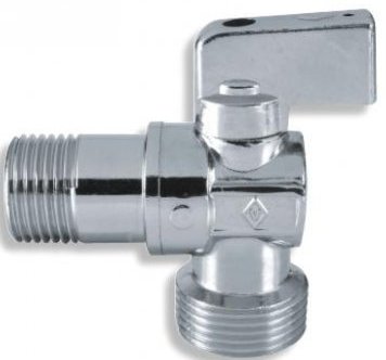 EASY pračkový ventil 1/2"x3/4", chrom