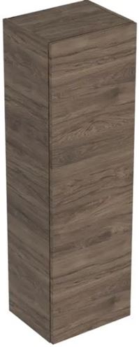 GEBERIT SMYLE SQUARE nízká skříňka 36x29,9x118 cm, 1 dvířka, Push-open, ořech hickory 500.361.JR.1 Obrázek - Hlavní obrázek