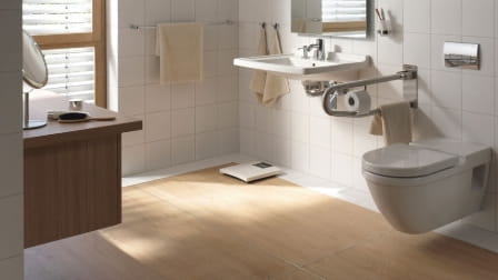DURAVIT STARCK 3 bezbariérové závěsné WC 2203090000 Obrázek - fotka