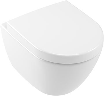 VILLEROY & BOCH VERITY DESIGN 2.0 závěsné WC, compact, DirectFlush splachování, CeramicPlus, alpská bílá