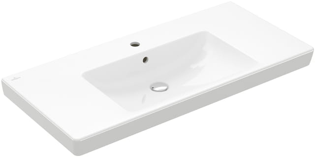 VILLEROY & BOCH VERITY DESIGN 2.0 umyvadlo 100 cm, s otvorem pro baterii a přepadem, alpská bílá 4A94A001 Obrázek - Hlavní obrázek