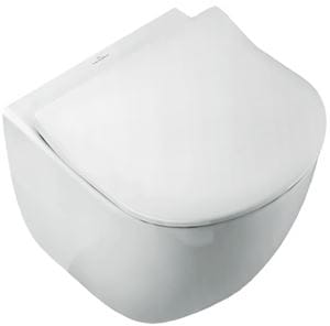 VILLEROY & BOCH VERITY DESIGN 2.0 závěsné WC, se SoftClosing sedátkem, DirectFlush splachování, CeramicPlus, alpská bílá