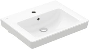VILLEROY & BOCH VERITY DESIGN 2.0 umyvadlo 55 cm, s otvorem pro baterii a přepadem, alpská bílá