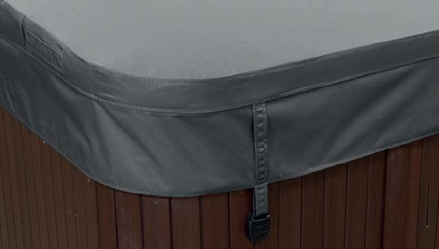 JACUZZI J-335 vířivka 214x214 cm, pro 5-6 osob, 42 trysek, s izolací SmartSeal, s termokrytem, s osvětlením, platinum/brushed grey J335+903002410 Obrázek - fotka