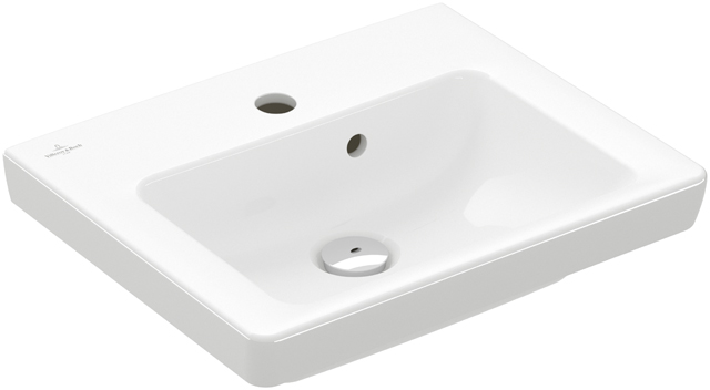 VILLEROY & BOCH VERITY DESIGN 2.0 umývátko 45 cm, s otvorem pro baterii a přepadem, alpská bílá 7300F501 Obrázek - Hlavní obrázek