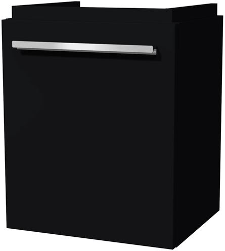 VILLEROY & BOCH VERITY DESIGN 2.0 skříňka pod umývátko 43,5x36,2x54 cm, 1 dvířka, panty vlevo, Black Matt B07800VC Obrázek - Hlavní obrázek