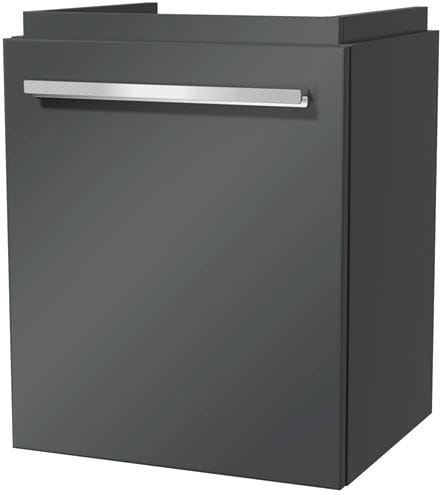 VILLEROY & BOCH VERITY DESIGN 2.0 skříňka pod umývátko 43,5x36,2x54 cm, 1 dvířka, panty vlevo, Glossy Grey B07800FP Obrázek - Hlavní obrázek