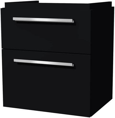 VILLEROY & BOCH VERITY DESIGN 2.0 skříňka pod umyvadlo 53,5x42x60 cm, 2 zásuvky, Black Matt B07700VC Obrázek - Hlavní obrázek