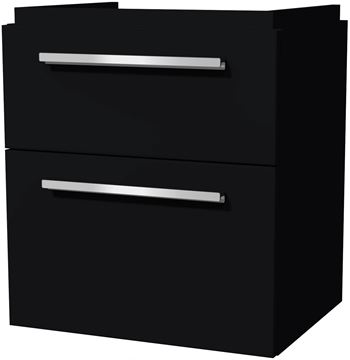 VILLEROY & BOCH VERITY DESIGN 2.0 skříňka pod umyvadlo 53,5x42x60 cm, 2 zásuvky, Black Matt