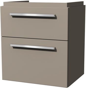 VILLEROY & BOCH VERITY DESIGN 2.0 skříňka pod umyvadlo 53,5x42x60 cm, 2 zásuvky, Sandgrey Matt