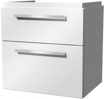 VILLEROY & BOCH VERITY DESIGN 2.0 skříňka pod umyvadlo 58,5x45x60 cm, 2 zásuvky, Glossy White