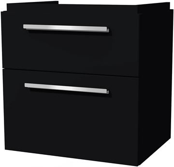 VILLEROY & BOCH VERITY DESIGN 2.0 skříňka pod umyvadlo 58,5x45x60 cm, 2 zásuvky, Black Matt