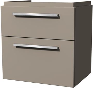 VILLEROY & BOCH VERITY DESIGN 2.0 skříňka pod umyvadlo 58,5x45x60 cm, 2 zásuvky, Sandgrey Matt